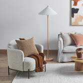 Temple &amp; Webster Wessex Upholstered Armchair