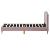 Temple &amp; Webster Kids&#039; Anastasia Upholstered Single Bed