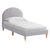 Temple &amp; Webster Kids&#039; Arch Upholstered Single Bed