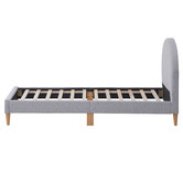 Temple &amp; Webster Kids&#039; Arch Upholstered Single Bed