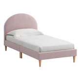 Temple &amp; Webster Kids&#039; Arch Upholstered Single Bed