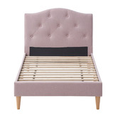 Temple &amp; Webster Kids&#039; Anastasia Upholstered Single Bed