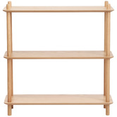 Temple &amp; Webster Banjo 5 Tier Bookcase &amp; 3 Tier Bookcase Console Set