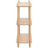 Temple &amp; Webster Banjo 5 Tier Bookcase &amp; 3 Tier Bookcase Console Set