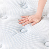 Temple &amp; Webster Dreamy Premium Green Tea Memory Foam Pocket Spring Mattress