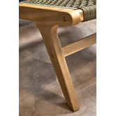 Temple &amp; Webster Harbour Acacia Wood Outdoor Lounge Chair