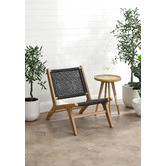 Temple &amp; Webster Harbour Acacia Wood Outdoor Lounge Chair
