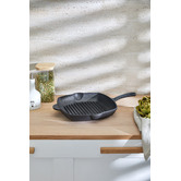 Temple &amp; Webster 22cm Cast Iron Grill Pan