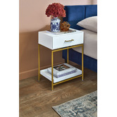 Temple &amp; Webster Kylie Bedside Table