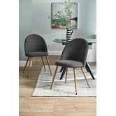 Temple &amp; Webster Charlie Upholstered Dining Chairs