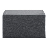 Temple &amp; Webster Rubix Convertible Ottoman Sofa Bed with Slipcover