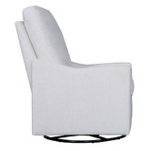 Temple &amp; Webster 2 Piece Sweep Swivel Rocking Armchair &amp; Ottoman Set