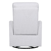 Temple &amp; Webster 2 Piece Sweep Swivel Rocking Armchair &amp; Ottoman Set