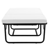 Temple &amp; Webster Rubix Convertible Ottoman Sofa Bed with Slipcover