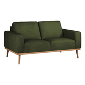 Temple &amp; Webster Landis 2 Seater Velvet Sofa