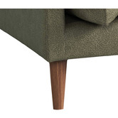 Temple &amp; Webster Terry 2 Seater Genuine Leather Sofa