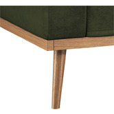Temple &amp; Webster Landis 2 Seater Velvet Sofa