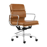 Temple &amp; Webster Torsby Office Desk &amp; Eames Premium Replica Chair Set