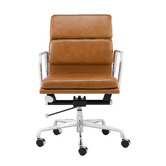 Temple &amp; Webster Torsby Office Desk &amp; Eames Premium Replica Chair Set