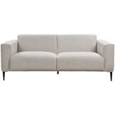 Temple &amp; Webster Natural Rhys 3 Seater Upholstered Sofa