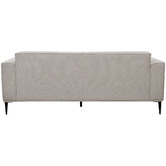 Temple &amp; Webster Natural Rhys 3 Seater Upholstered Sofa