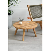 Temple &amp; Webster Bay Acacia Wood Outdoor Coffee Table