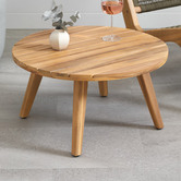 Temple &amp; Webster Bay Acacia Wood Outdoor Coffee Table