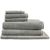 Temple &amp; Webster 6 Piece Monty Cotton Bathroom Towel Set