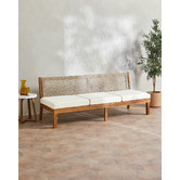 Temple &amp; Webster Daylesford Acacia Wood Outdoor Daybed