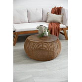 Temple &amp; Webster Bel PE Rattan Al Fresco Coffee Table
