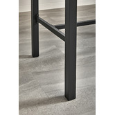 Temple &amp; Webster Charcoal Kos Rectangular Aluminium Outdoor Bar Table