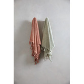 Temple &amp; Webster 6 Piece Hand-Knotted Cotton Towel Set