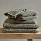 Temple &amp; Webster Monty Cotton Bathroom Towel Set