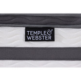 Temple &amp; Webster Supernova Euro Top Pocket Spring Mattress