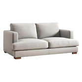 Temple &amp; Webster Haven 2 Seater Upholstered Sofa
