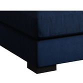 Temple &amp; Webster Haven Velvet Ottoman
