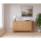 Temple &amp; Webster 150cm Premium Cannes Curved Sideboard
