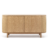 Temple &amp; Webster 150cm Premium Cannes Curved Sideboard