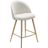 Temple &amp; Webster 64.5cm Charlie Upholstered Barstools