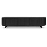 Temple &amp; Webster Cannes Curved Entertainment TV Unit