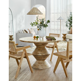 Temple &amp; Webster Axis Mango Wood Dining Table