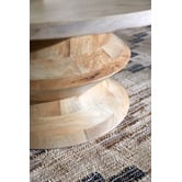 Temple &amp; Webster Axis Round Mango Wood Coffee Table