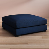 Temple &amp; Webster Haven Velvet Ottoman