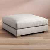 Temple &amp; Webster Haven Upholstered Ottoman