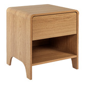 Temple &amp; Webster Raphael 1 Drawer Bedside Table