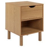 Temple &amp; Webster Samantha 1 Drawer Bedside Table