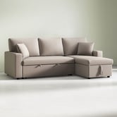 Temple &amp; Webster Darcy 3 Seater Sofa Bed with Reversible Chaise