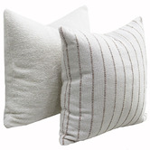 Temple &amp; Webster Elka Hand-Loomed Cotton Cushion