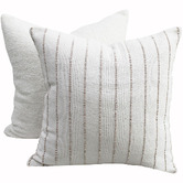 Temple &amp; Webster Elka Hand-Loomed Cotton Cushion