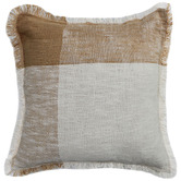 Temple &amp; Webster Reese Hand-Loomed Cotton Slub Cushion